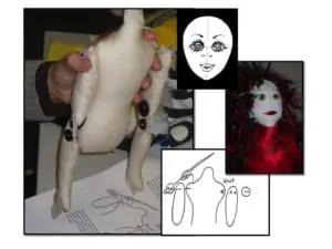 Art Cloth Doll Making Demo