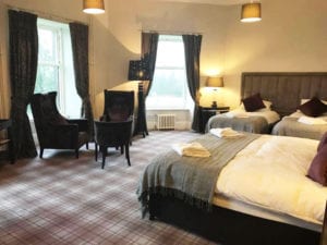 Bedrooms at Gartmore House