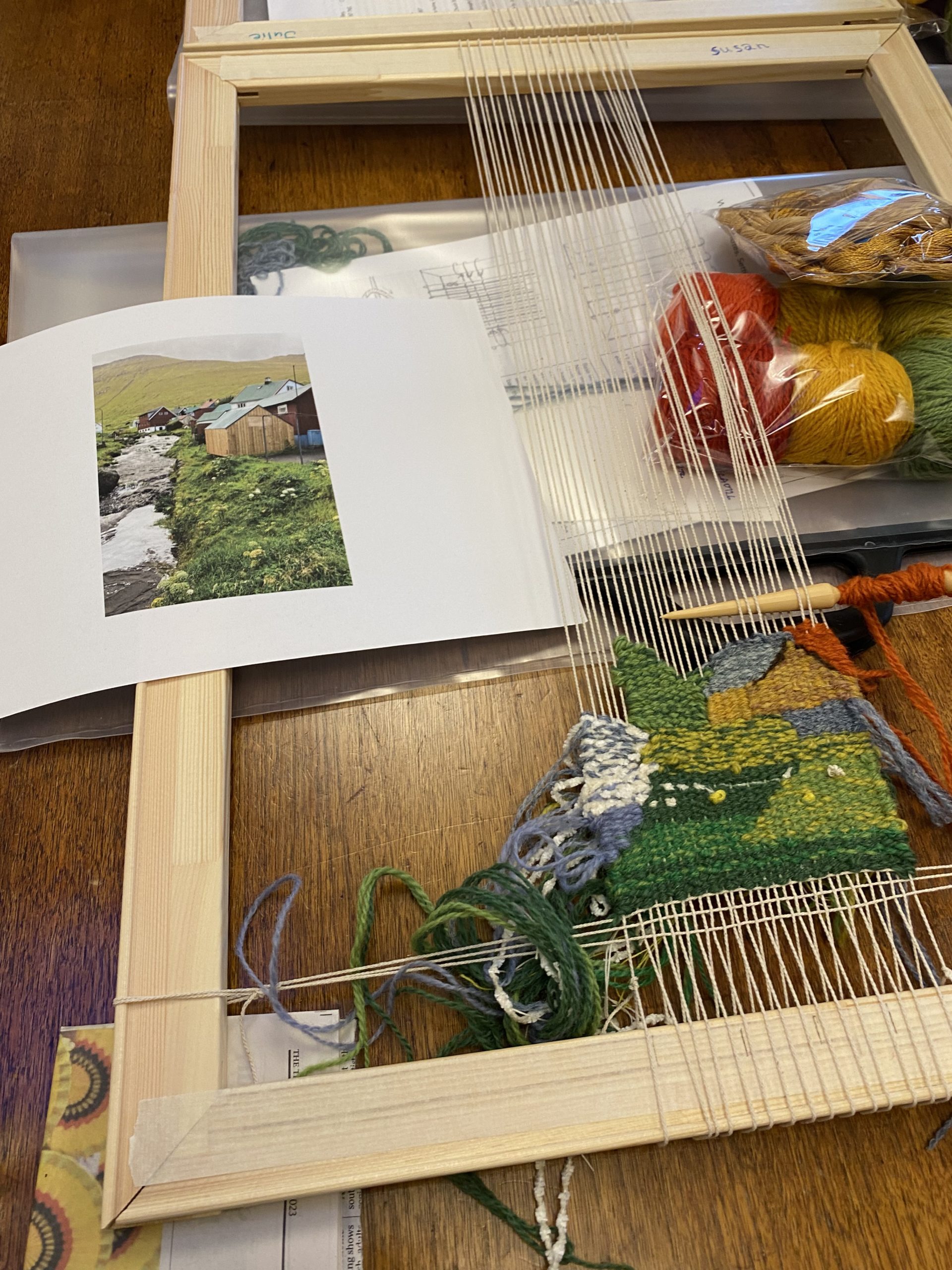Tapestry Weaving Courses in Scotland, UK Gartmore House