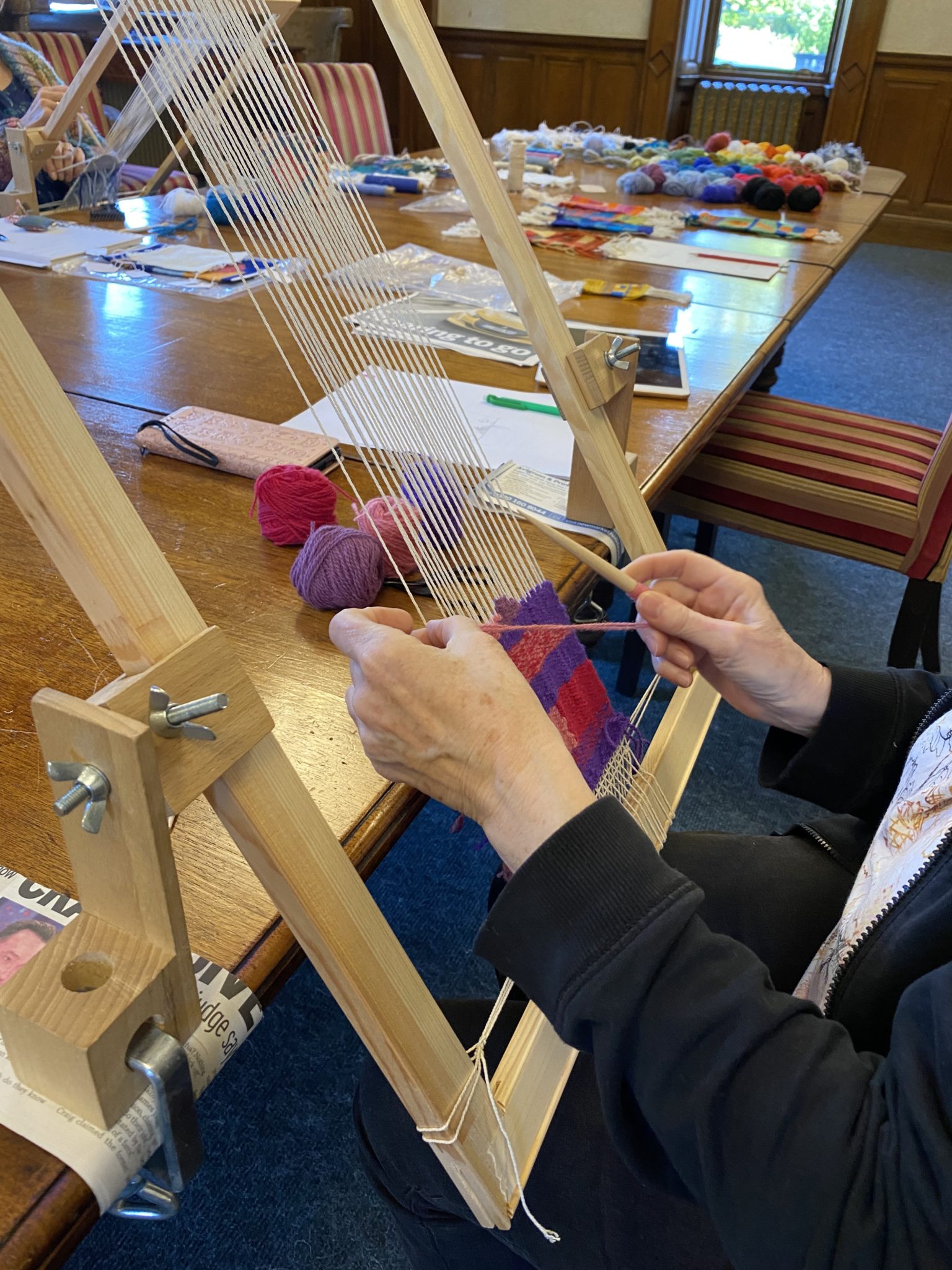 Tapestry Weaving Courses in Scotland, UK Gartmore House