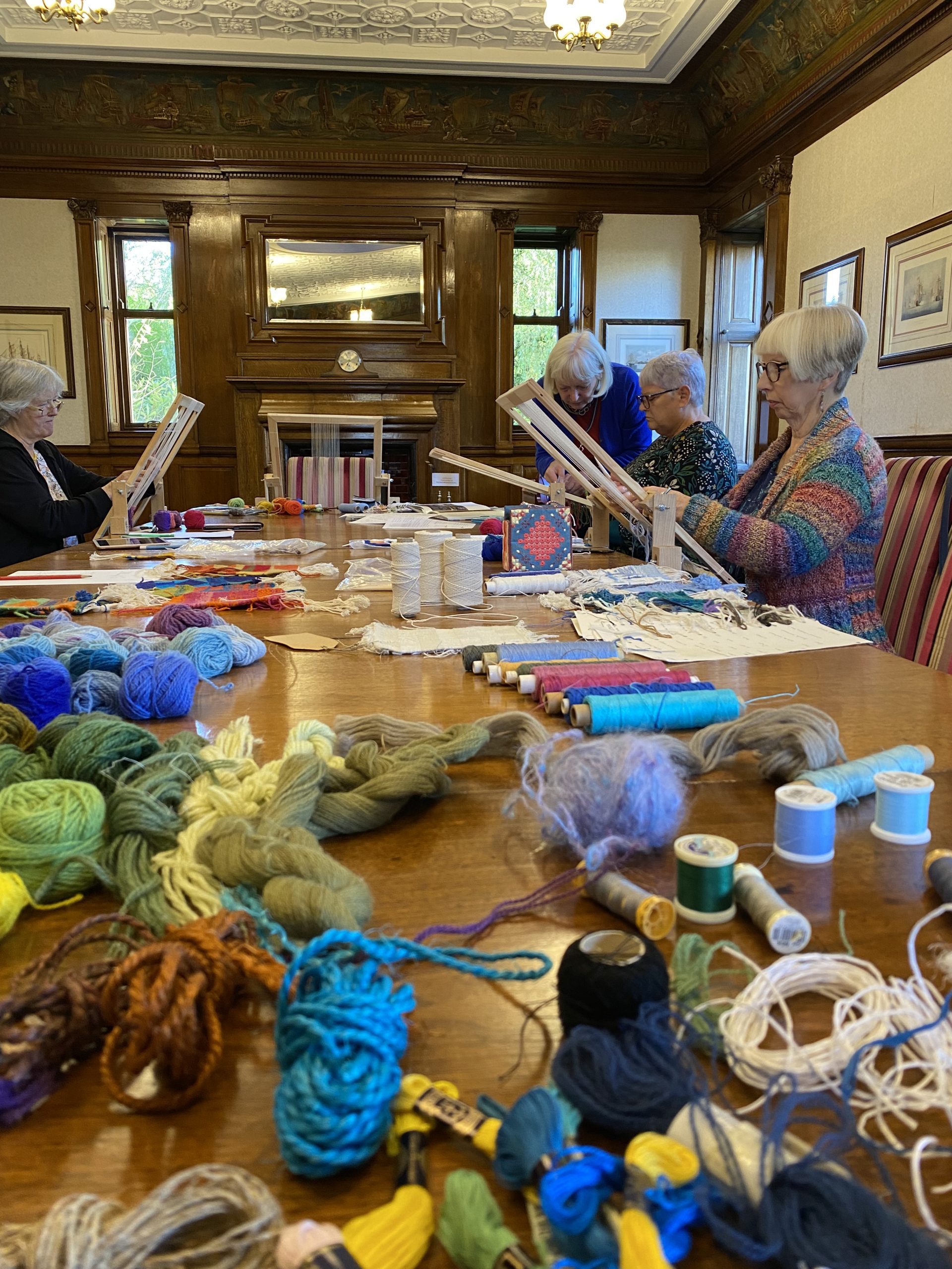 Tapestry Weaving Courses in Scotland, UK Gartmore House